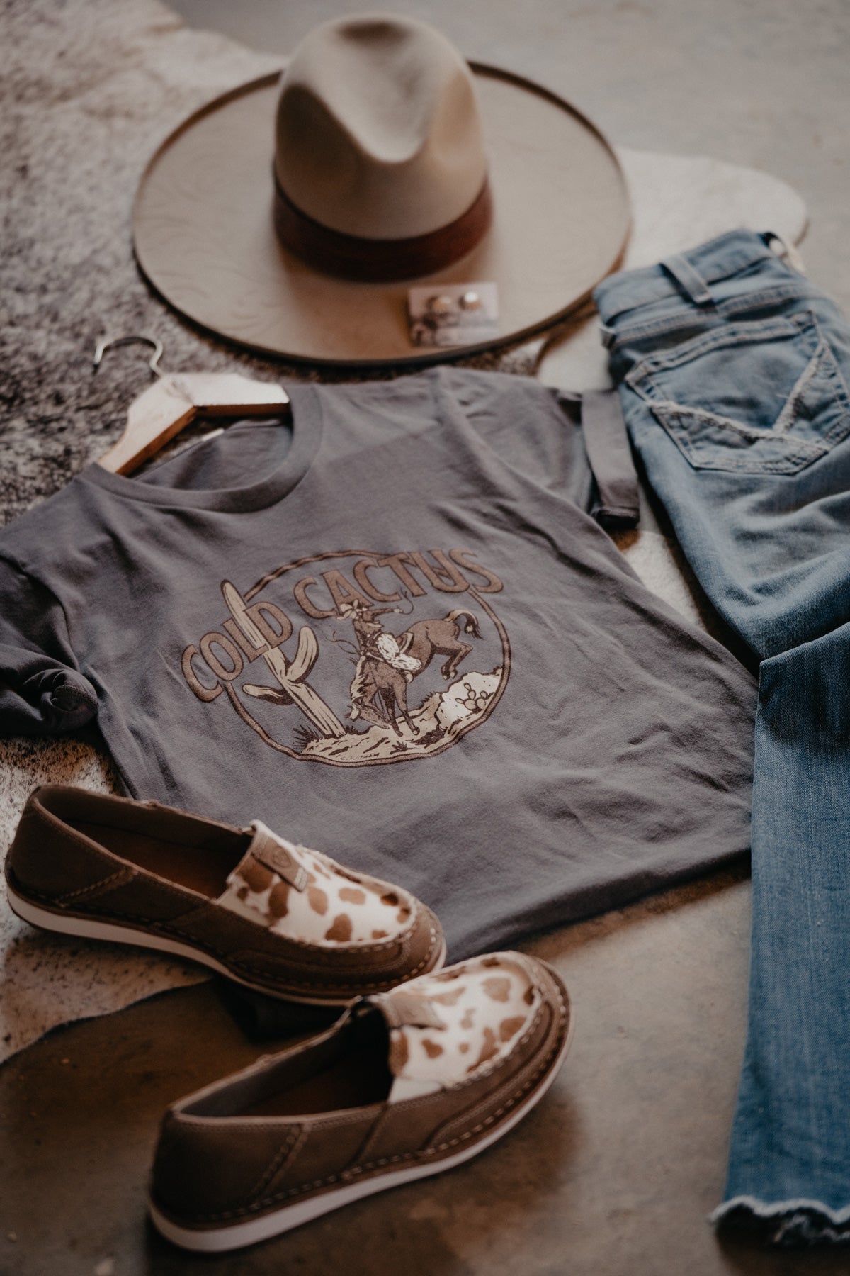 "Wild n' Wooly" CC Cowgirl Exclusive Graphic T