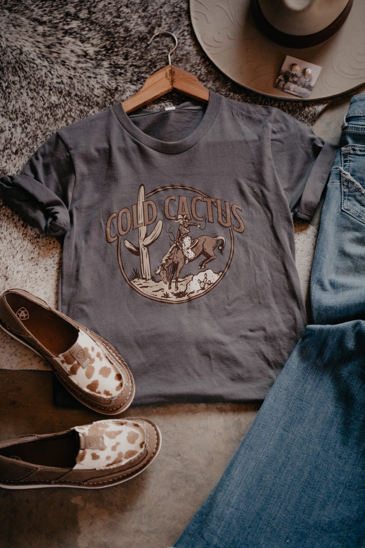 "Wild n' Wooly" CC Cowgirl Exclusive Graphic T