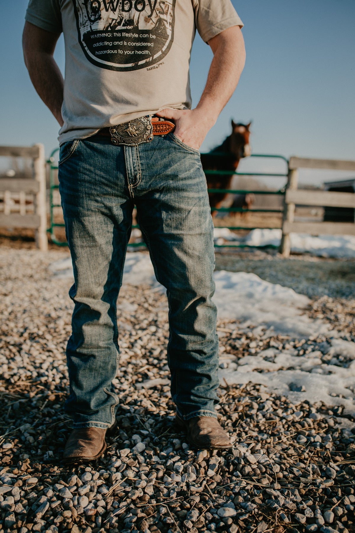 Wrangler sales bootcut mens