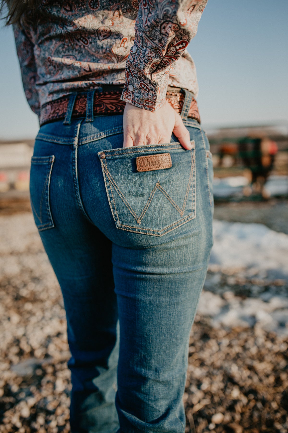 Wrangler store mae jeans