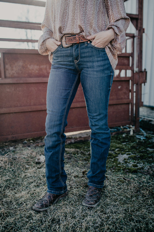 'Analise' Ariat Perfect Rise Straight-leg Jean (25L, 26S, 28L, 31L, 34XL Only)