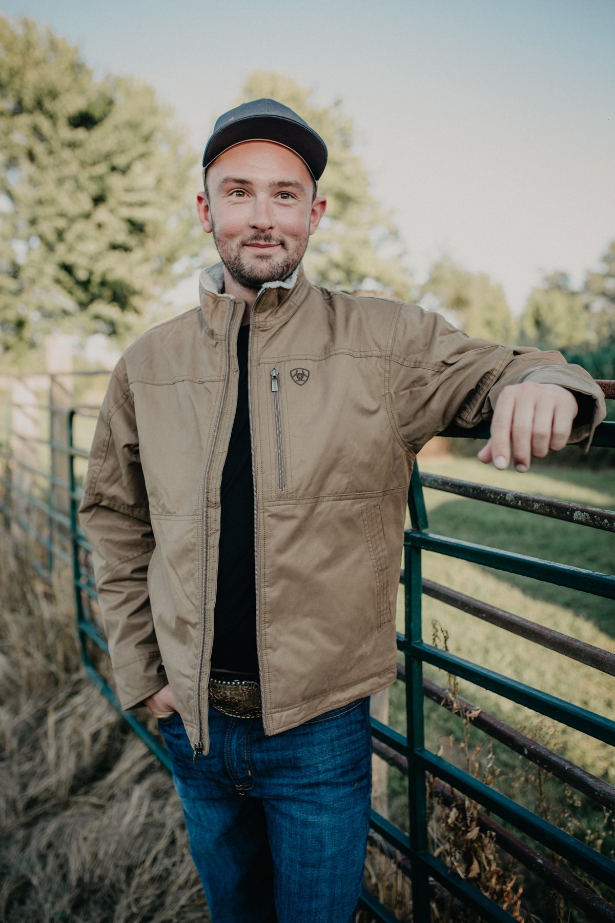 Mens tan clearance canvas jacket