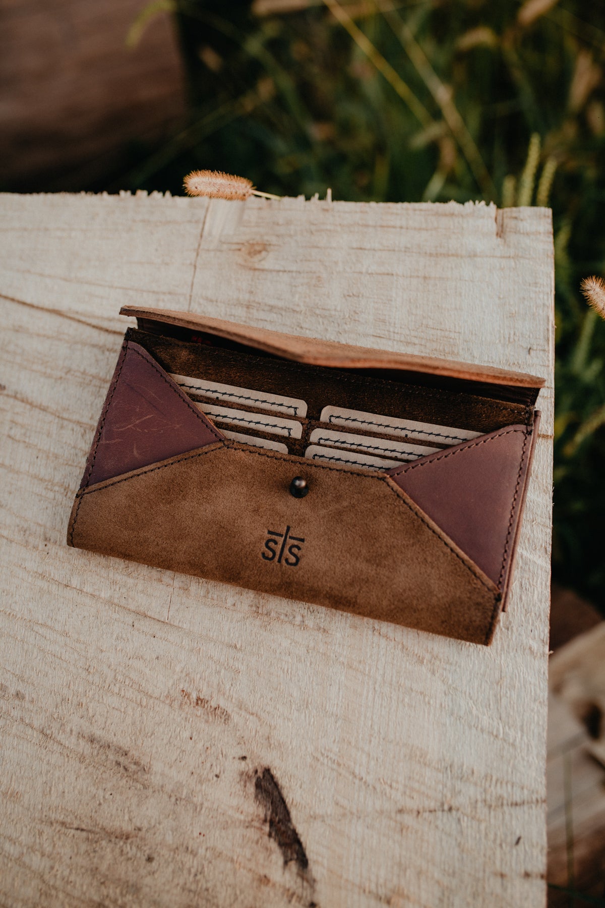 'Baroness' Envelope Rough Out Wallet by STS Ranchwear
