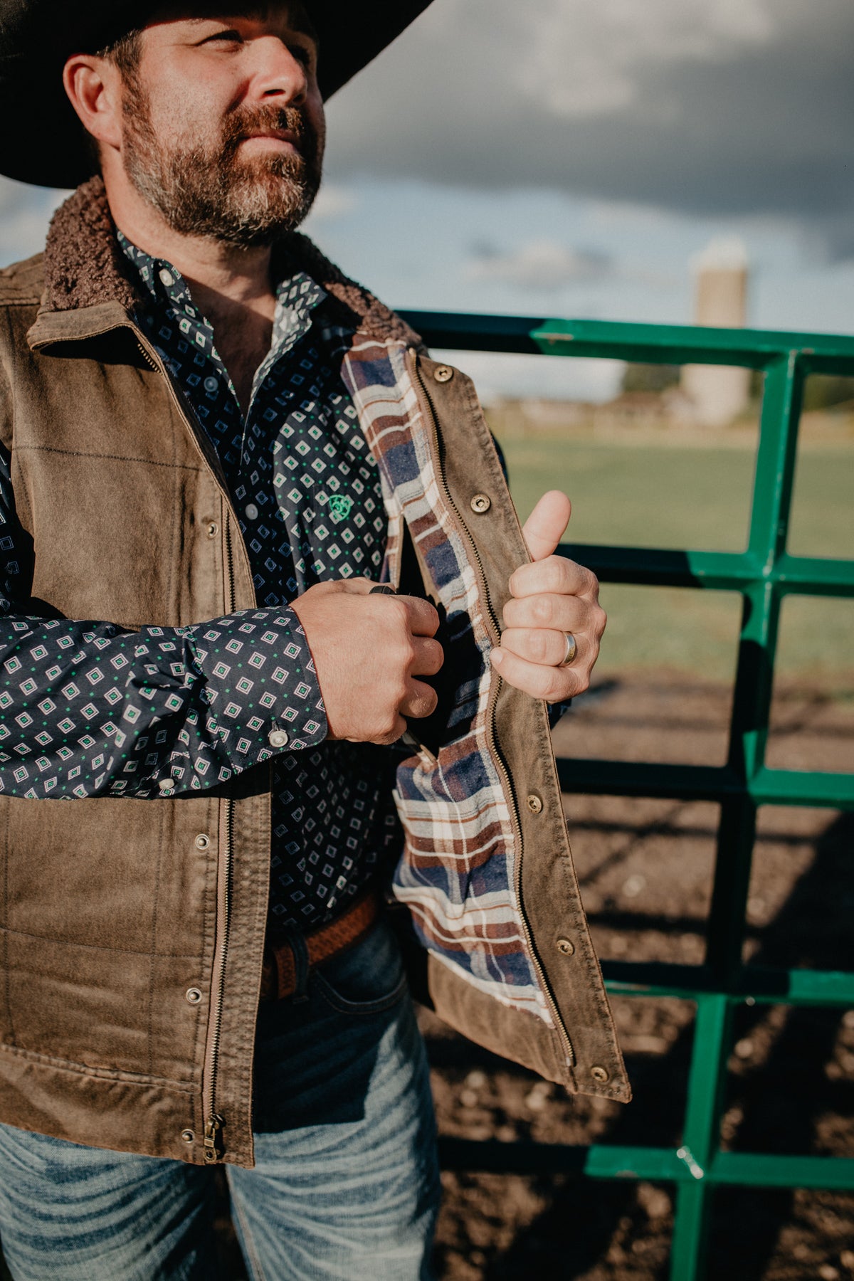 Men's Cripple Creek Cotton Canvas Vest