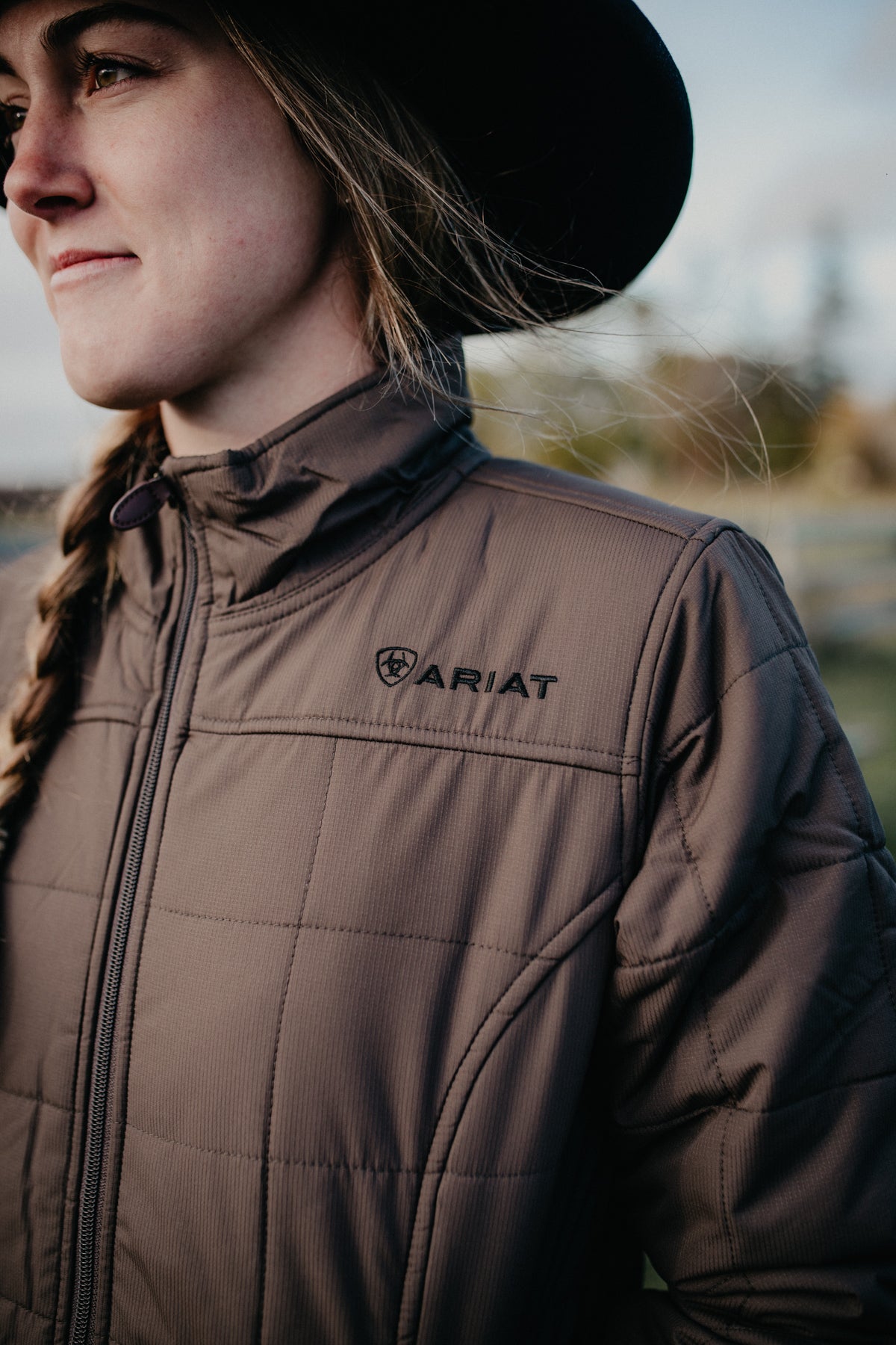 ‘Mammoth Cave’ Women's Cruis Banyon Bark Insulated Ariat Jacket (XS - M Only)
