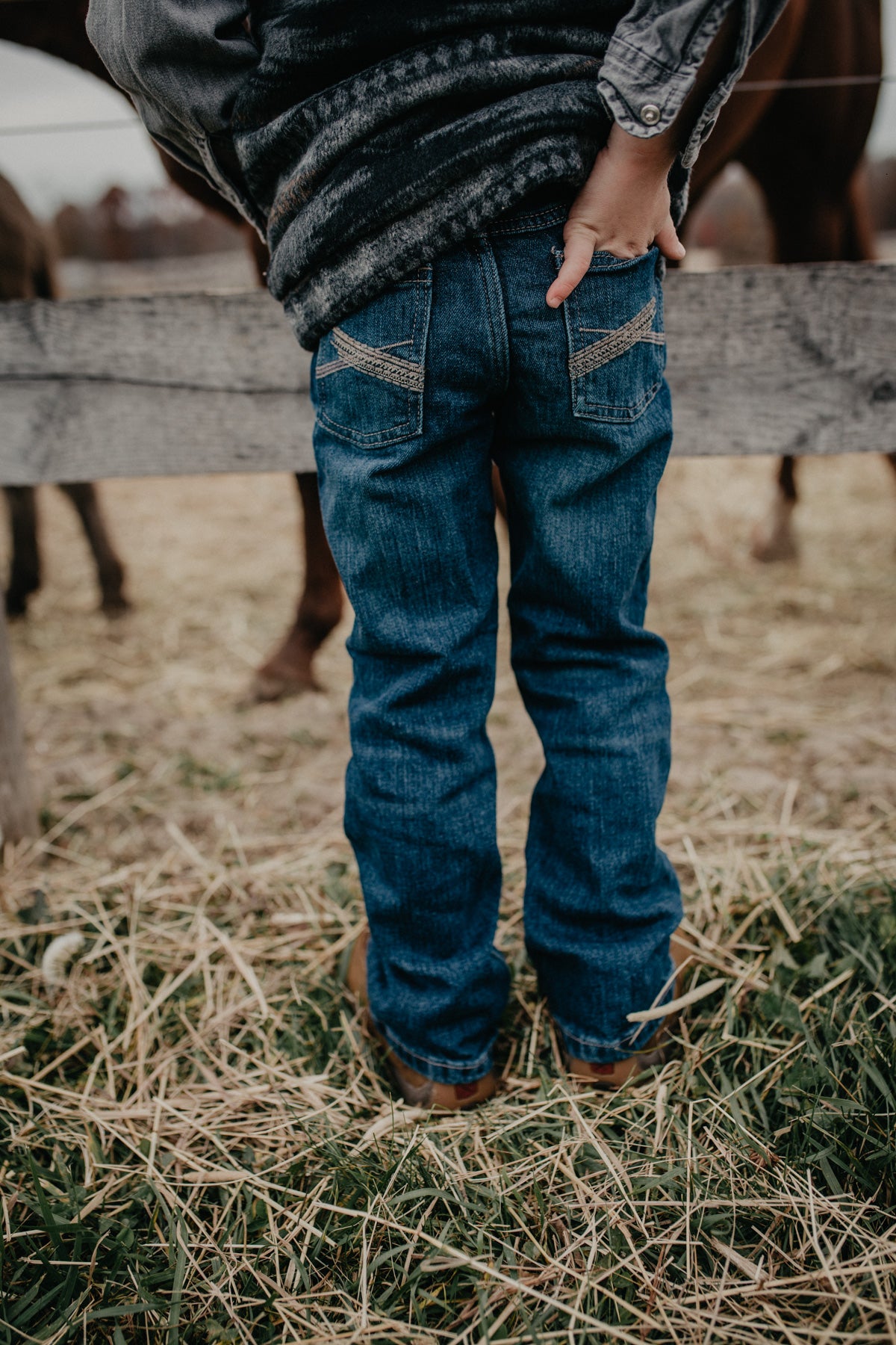 Wrangler regular store fit bootcut jeans