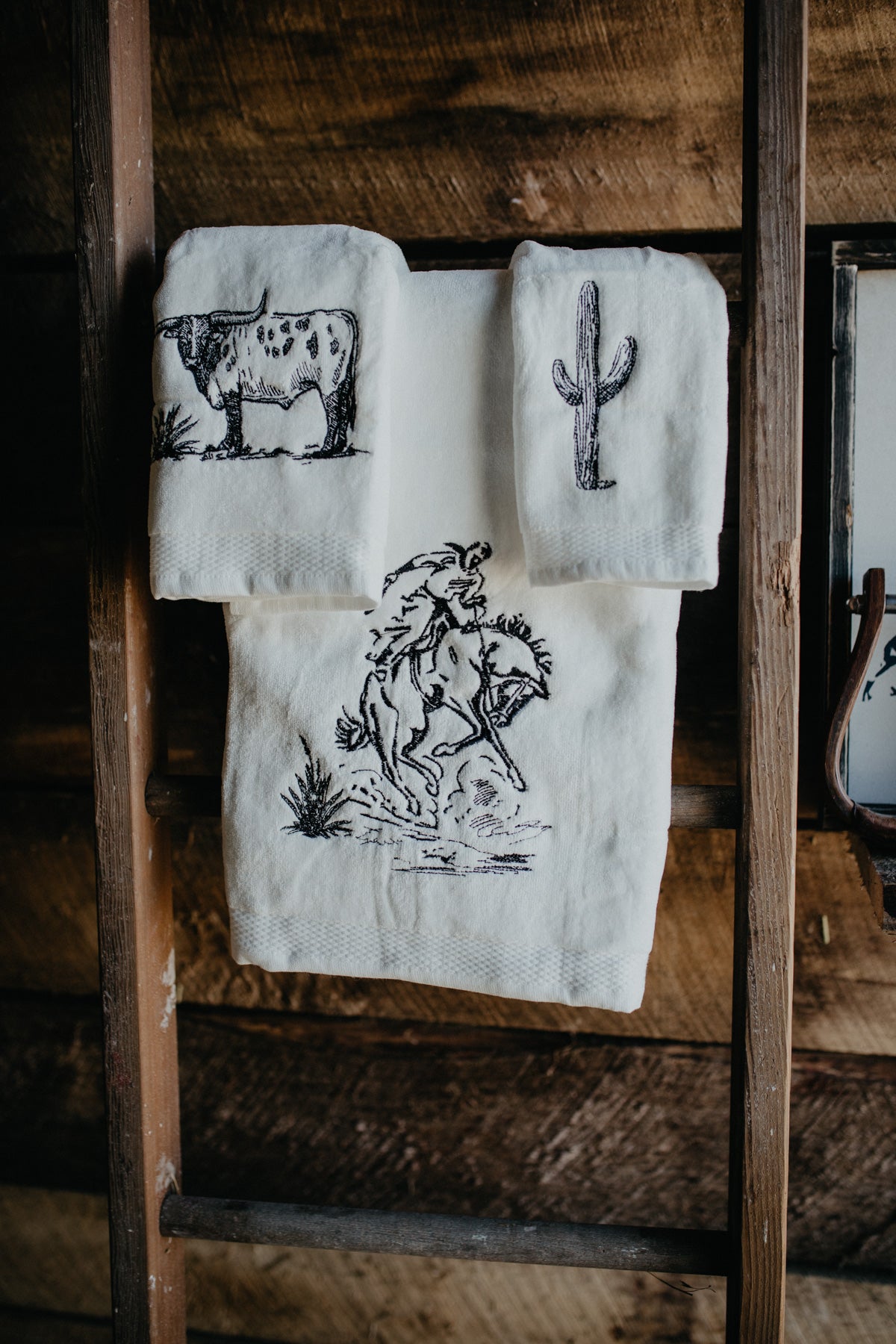 Ranch Life 3 Pc. Embroidered Towel Set