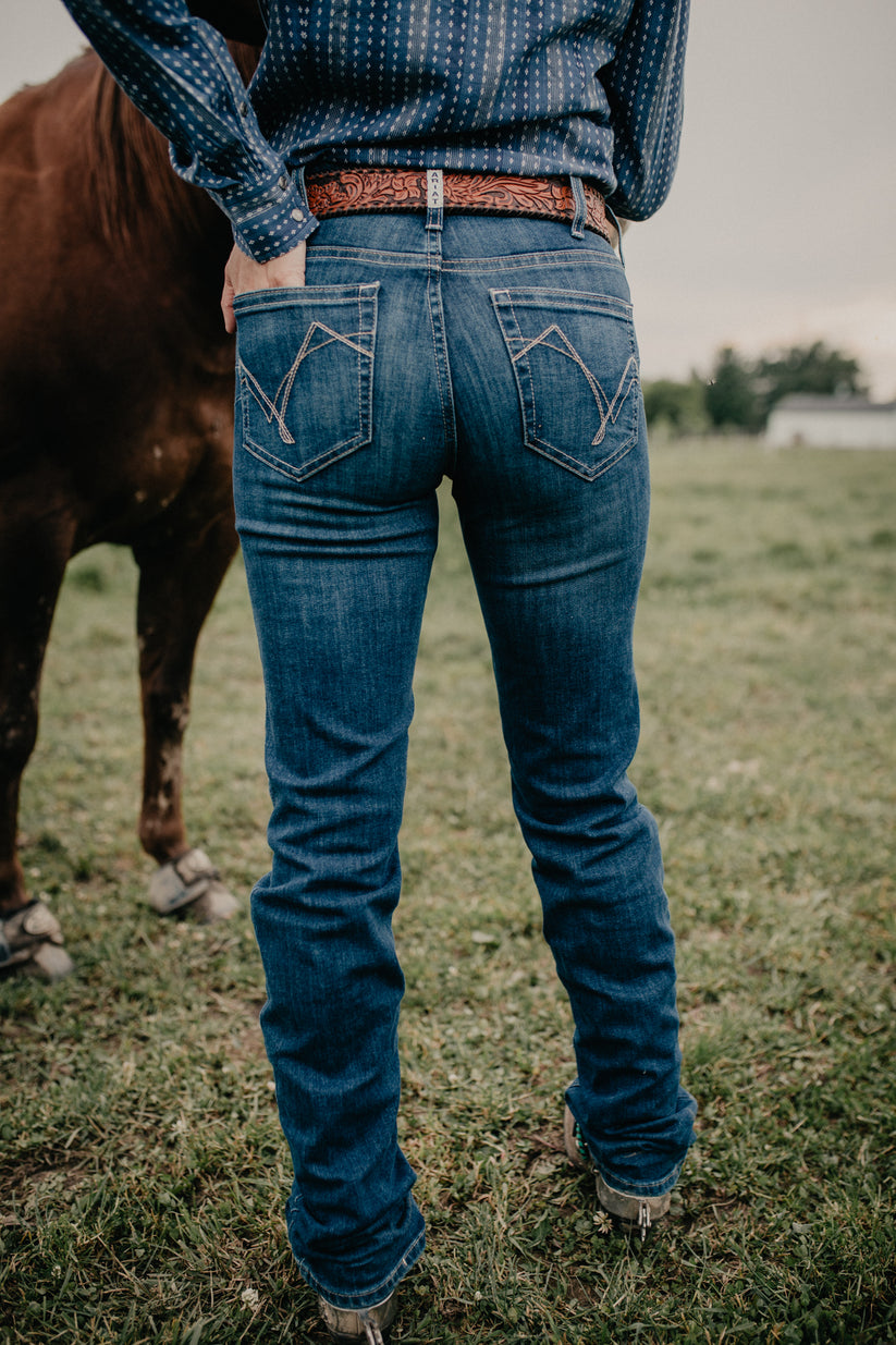 'Abby’ Ariat Perfect (Mid-High) Rise Straight-leg Jean – Cold Cactus Inc.