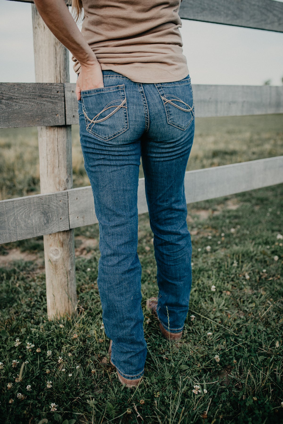 'Irvine' REAL Perfect Rise Straight Leg Jean by Ariat (Only 25, 26, 28, 31, 33)