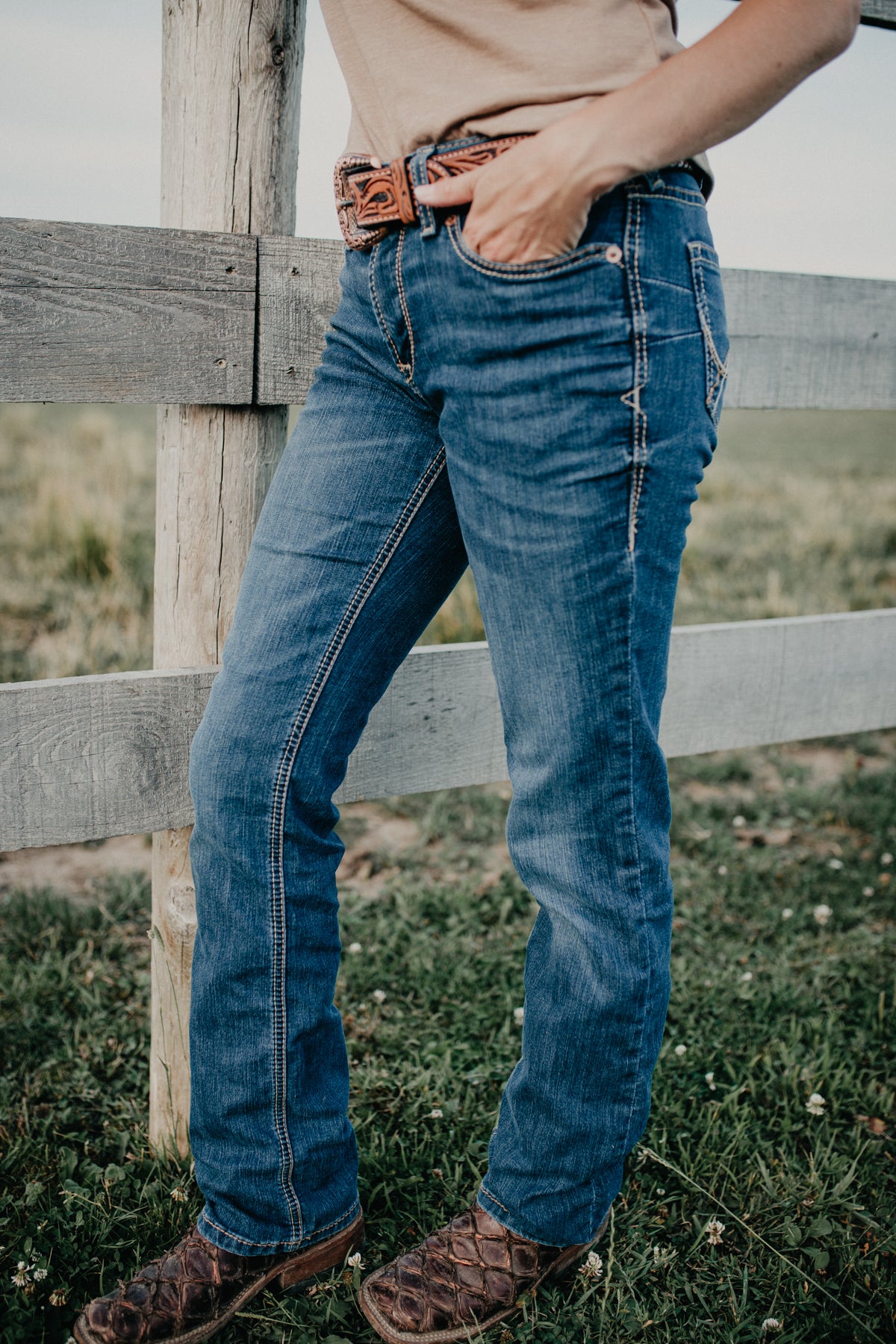 'Irvine' REAL Perfect Rise Straight Leg Jean by Ariat (Only 25, 26, 28, 31, 33)