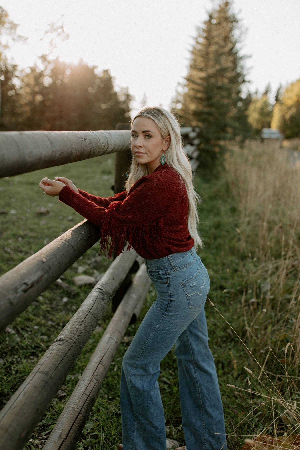 1970s Leens BOOT CUT JEANS