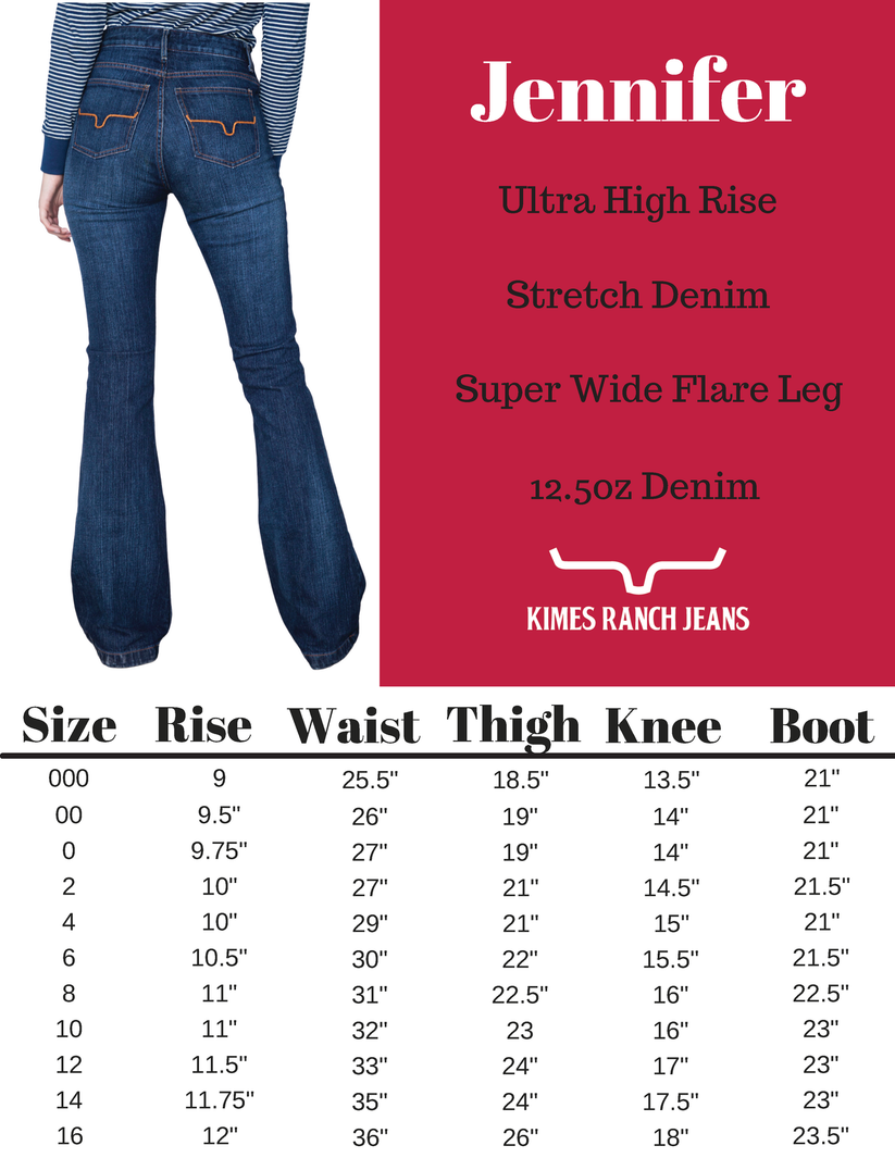 Jennifer Flare Jean by Kimes Ranch – Cold Cactus Inc.