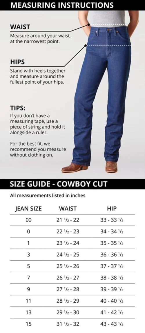 Wrangler Women's High Rise Slim Fit Cowboy Cut